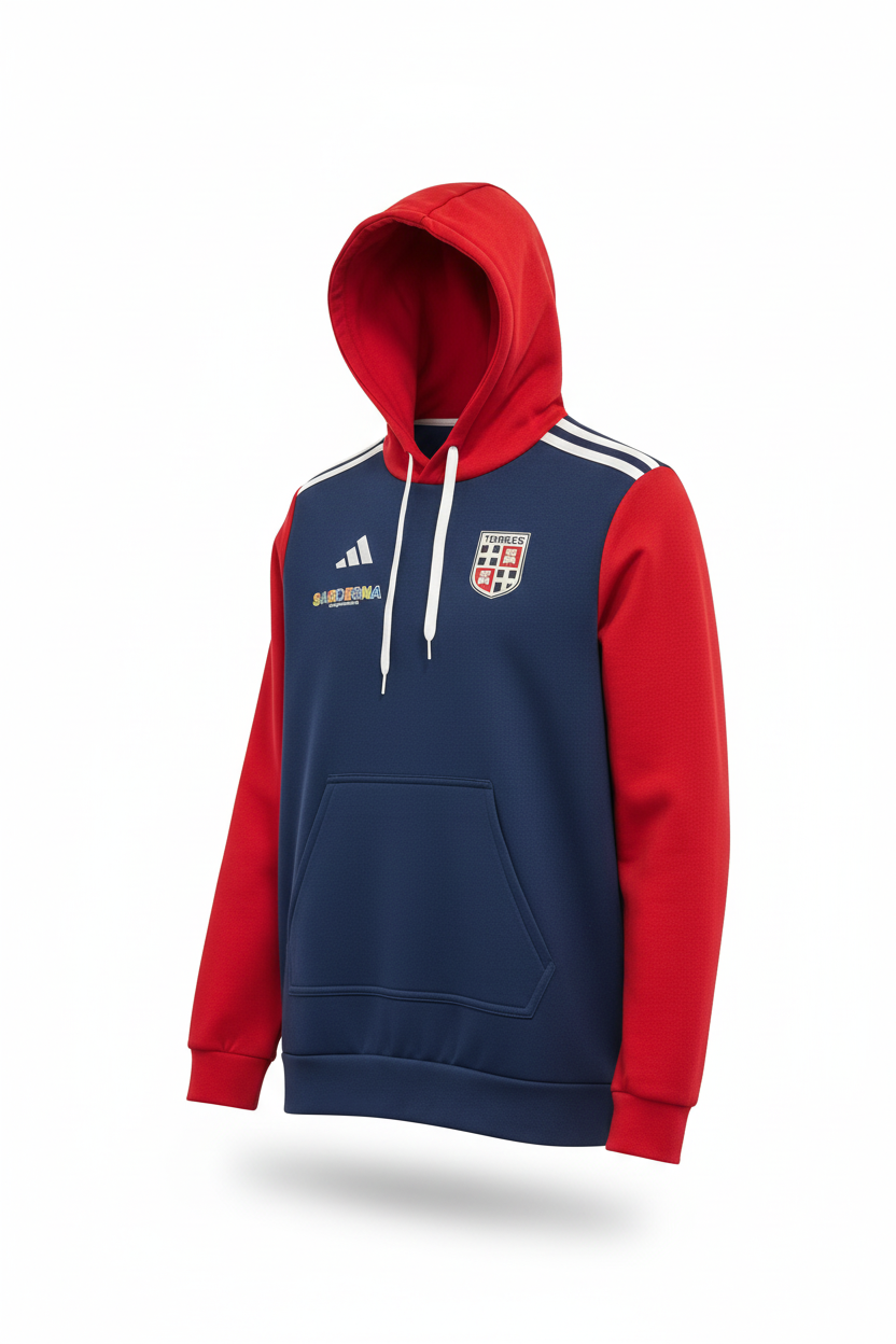 Felpa Adidas TORRES - Vista Tre Quarti