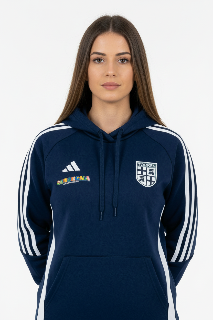 Vista frontale con loghi in evidenza